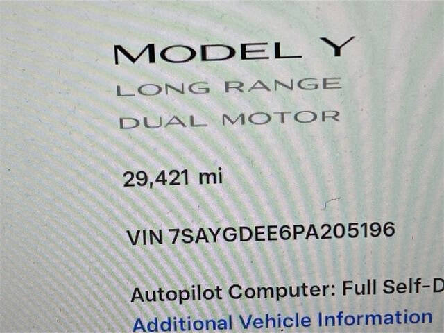 2023 Tesla Model Y Long Range