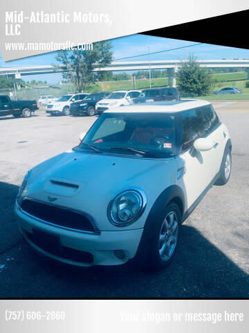 2009 MINI Cooper for sale at Mid-Atlantic Motors, LLC in Portsmouth VA