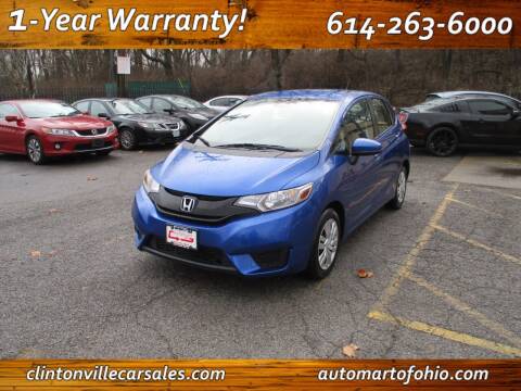 2016 Honda Fit for sale at Clintonville Car Sales - AutoMart of Ohio in Columbus OH