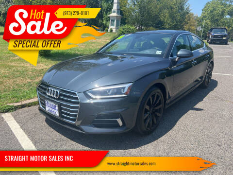 2018 Audi A5 Sportback for sale at STRAIGHT MOTOR SALES INC in Paterson NJ