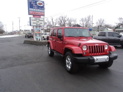 2014 Jeep Wrangler Unlimited for sale at Dunlap Auto Deals in Elkhart IN