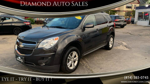 2013 Chevrolet Equinox for sale at DIAMOND AUTO SALES LLC in Milwaukee WI