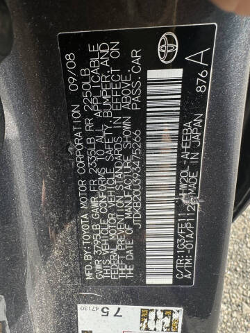 2009 Toyota Prius Standard