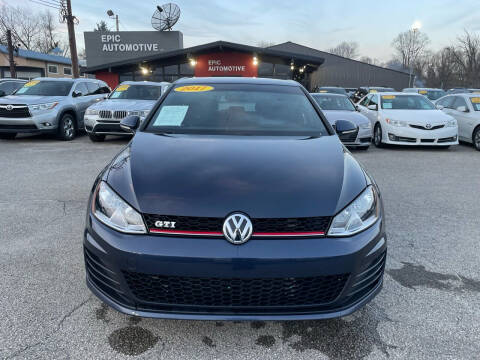 2017 Volkswagen Golf GTI for sale at Epic Automotive in Louisville KY