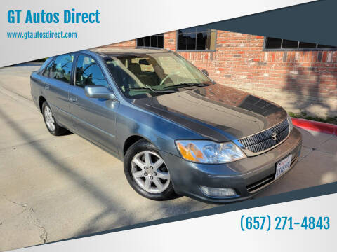 2001 Toyota Avalon for sale at GT Autos Direct in Garden Grove CA