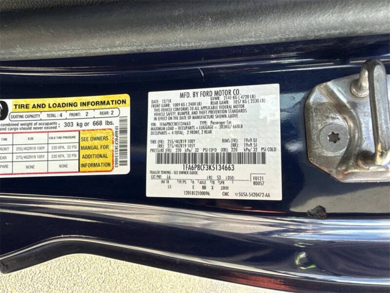 2019 Ford Mustang GT Premium