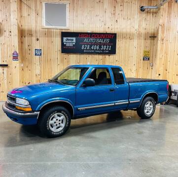 2000 Chevrolet S-10 for sale at Boone NC Jeeps-High Country Auto Sales in Boone NC