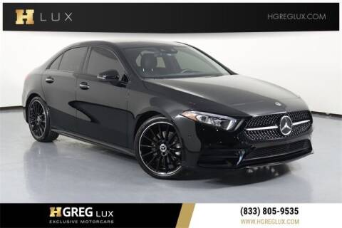 2021 Mercedes-Benz A-Class for sale at HGREG LUX EXCLUSIVE MOTORCARS in Pompano Beach FL