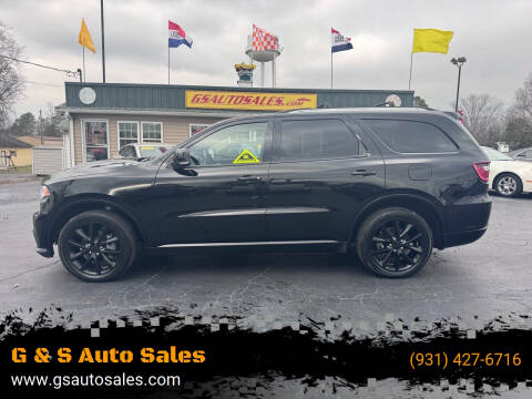 2018 Dodge Durango for sale at G & S Auto Sales in Ardmore TN