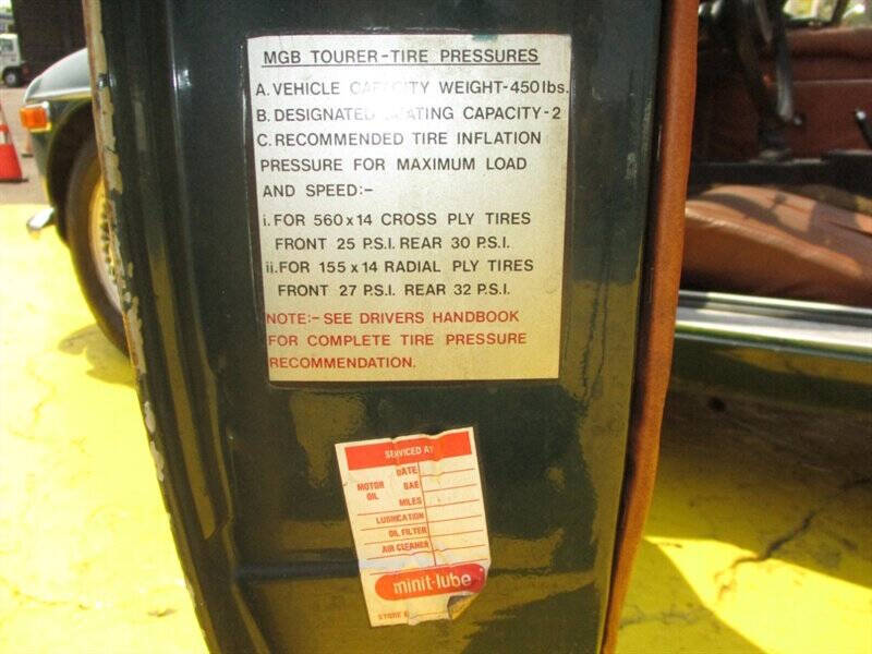 1972 MG MGB