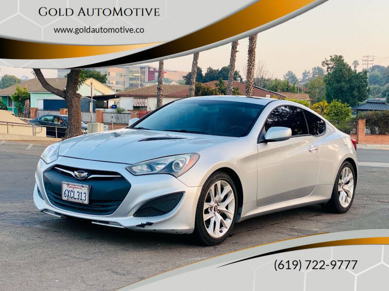 2013 Hyundai Genesis Coupe for sale at Gold AutoMotive in San Diego CA