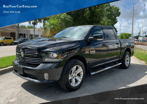 2016 RAM Ram Pickup 1500 for sale at BuyYourCarEasyllc.com in Hollywood FL
