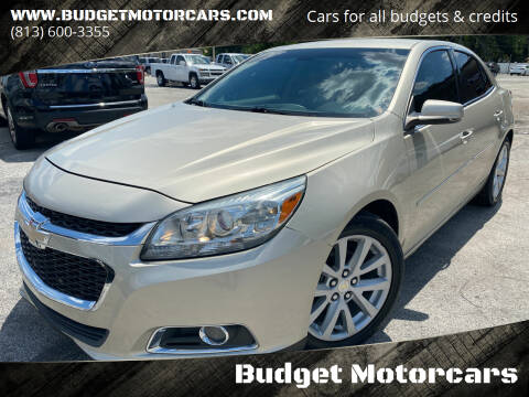 2015 Chevrolet Malibu for sale at Budget Motorcars in Tampa FL
