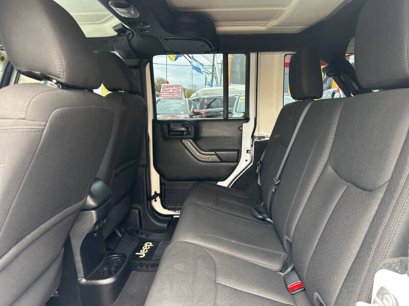 2016 Jeep Wrangler Unlimited Sport S