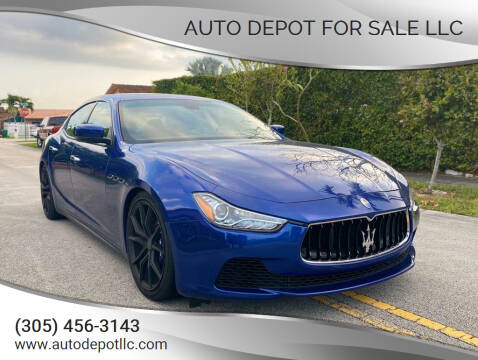 2016 Maserati Ghibli for sale at Vicky Auto Sales llc in Miami FL