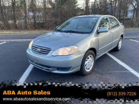 2004 Toyota Corolla for sale at ABA Auto Sales in Bloomington IN
