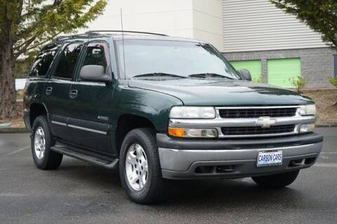 2001 Chevrolet Tahoe for sale at Carson Cars in Lynnwood WA