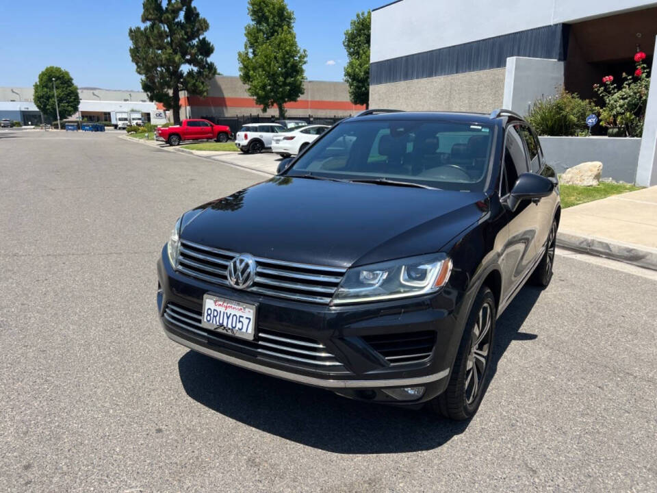 2017 Volkswagen Touareg for sale at ZRV AUTO INC in Brea, CA