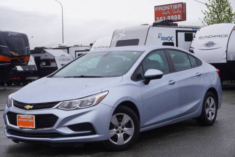2018 Chevrolet Cruze for sale at Frontier Auto & RV Sales in Anchorage AK