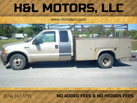2001 Ford F-350 Super Duty for sale at H&L MOTORS, LLC in Warsaw IN