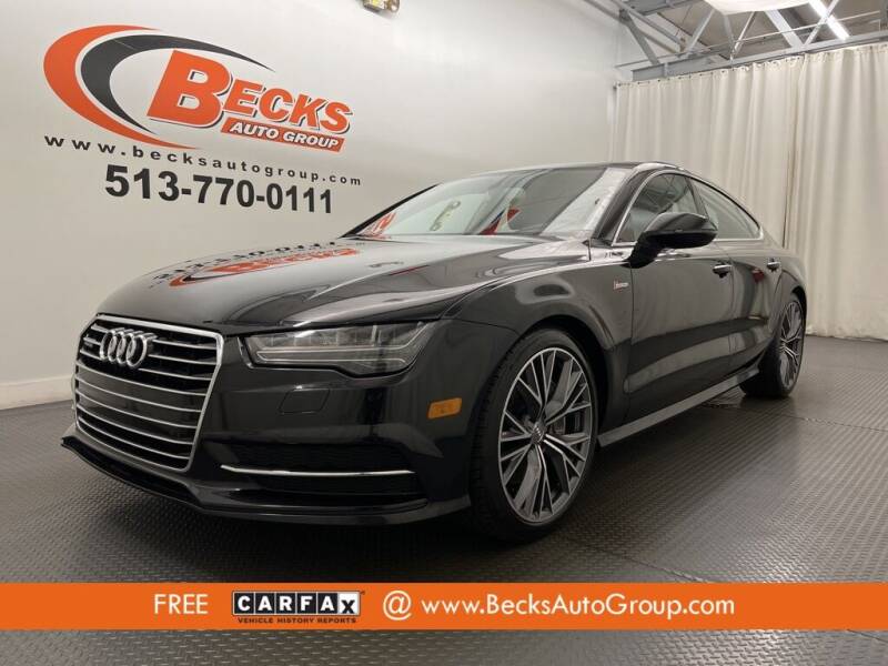 2016 Audi A7 for sale at Becks Auto Group in Mason OH