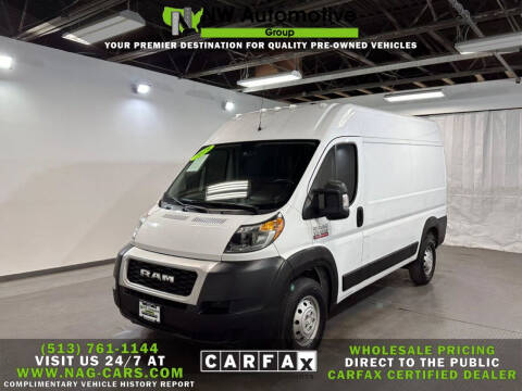 2019 RAM ProMaster for sale at NW Automotive Group in Cincinnati OH