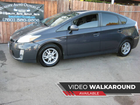 2010 Toyota Prius for sale at Quality Auto Outlet in Vista CA