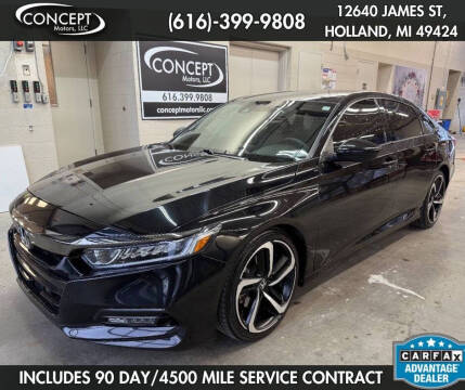 2018 Honda Accord for sale at Concept Motors LLC in Holland MI