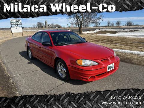 2003 Pontiac Grand Am for sale at Milaca Wheel-Co in Milaca MN