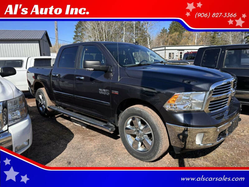 2017 RAM 1500 for sale at Al's Auto Inc. in Bruce Crossing MI