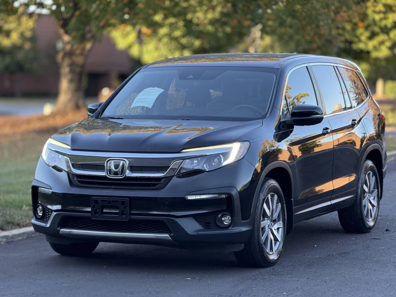 Black 2020 Honda Pilot EX EX 4dr SUV 2