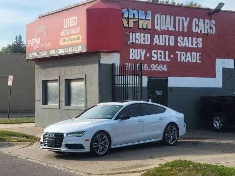 2018 Audi A7 for sale at RPM Quality Cars in Detroit MI
