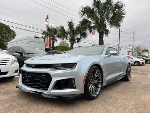 2018 Chevrolet Camaro for sale at Car Ex Auto Sales in Houston TX