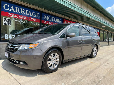 2015 Honda Odyssey for sale at Carriage Motors LTD in Ingleside IL