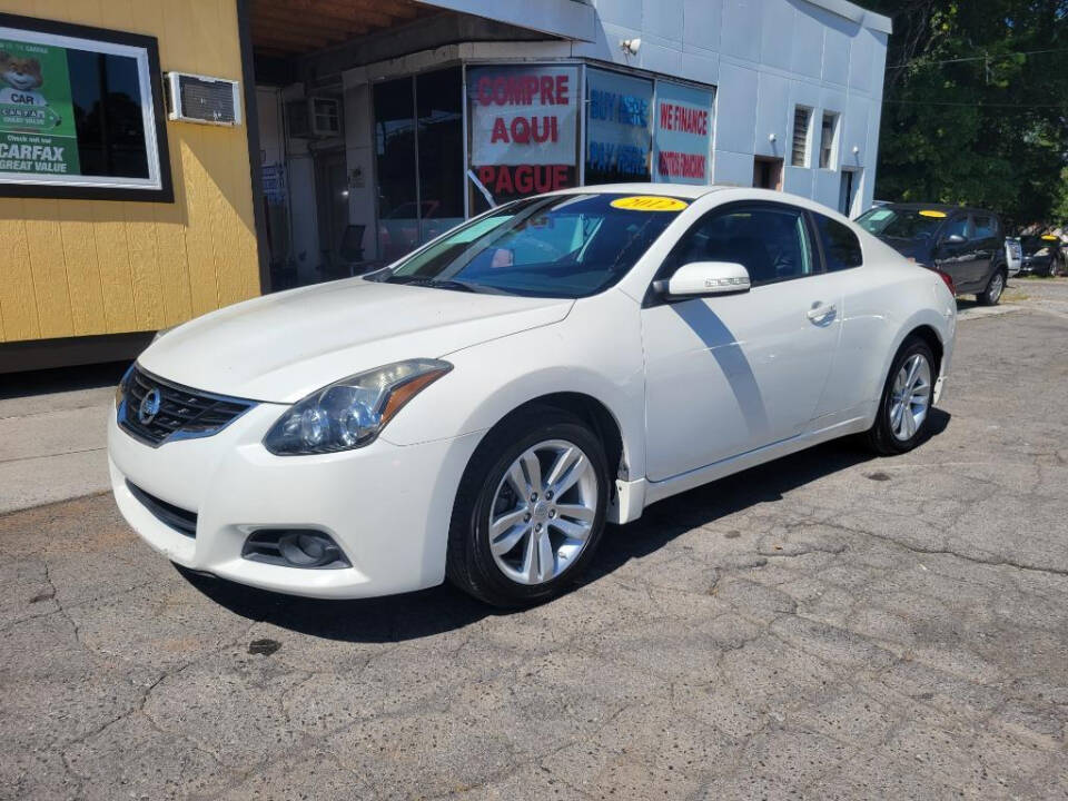 2012 Nissan Altima for sale at DAGO'S AUTO SALES LLC in Dalton, GA