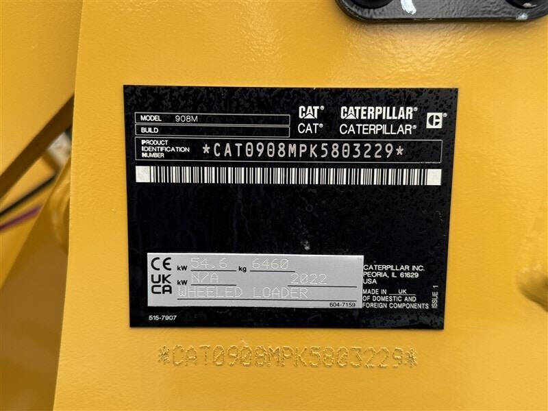 2022 Caterpillar 908M