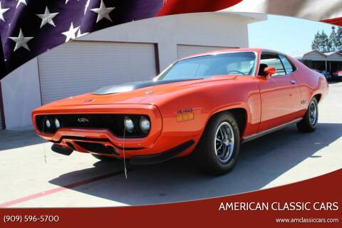 1971 Plymouth GTX for sale at American Classic Cars in La Verne CA