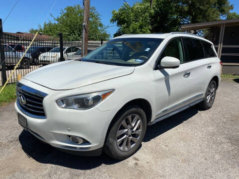 2013 Infiniti JX35 for sale at Mac Motors Finance in Houston TX