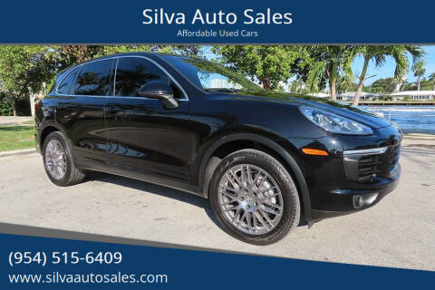 2016 Porsche Cayenne for sale at Silva Auto Sales in Pompano Beach FL
