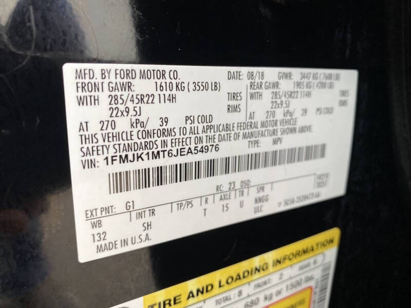 2018 Ford Expedition MAX Platinum