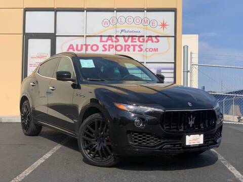 2018 Maserati Levante for sale at Las Vegas Auto Sports in Las Vegas NV