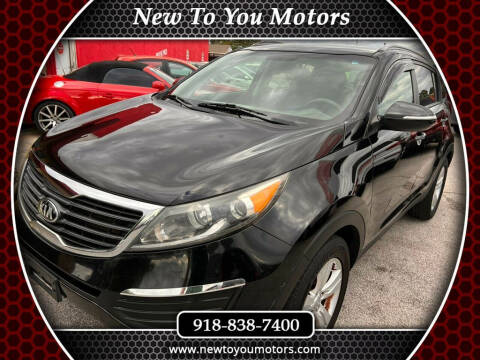 2013 Kia Sportage for sale at New To You Motors in Tulsa OK