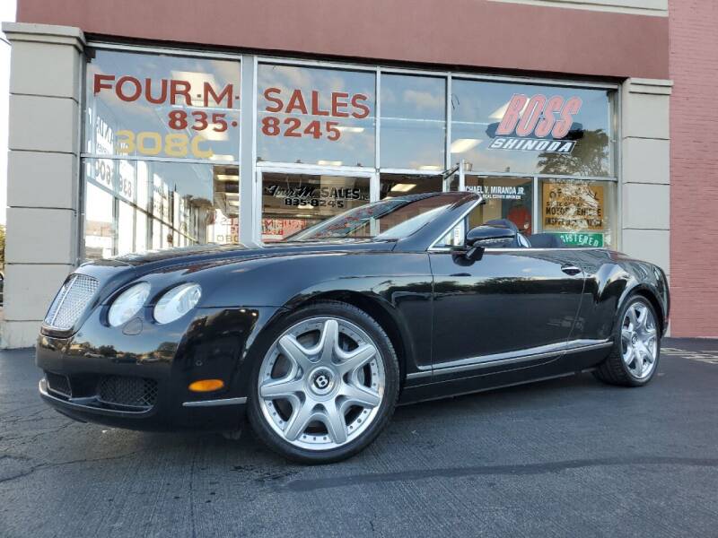 2008 Bentley Continental for sale at FOUR M SALES in Buffalo NY