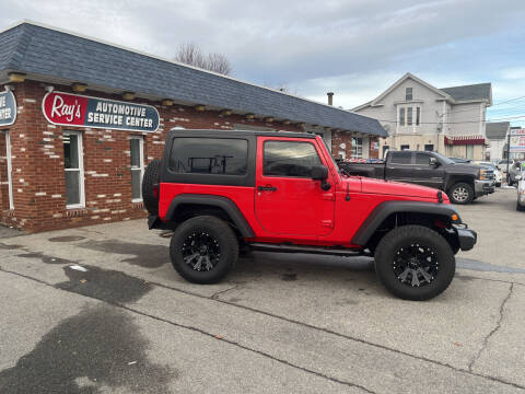2015 Jeep Wrangler for sale at RAYS AUTOMOTIVE SERVICE CENTER INC in Lowell MA
