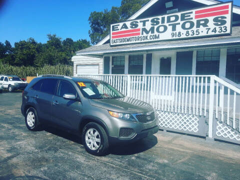 2012 Kia Sorento for sale at EASTSIDE MOTORS in Tulsa OK
