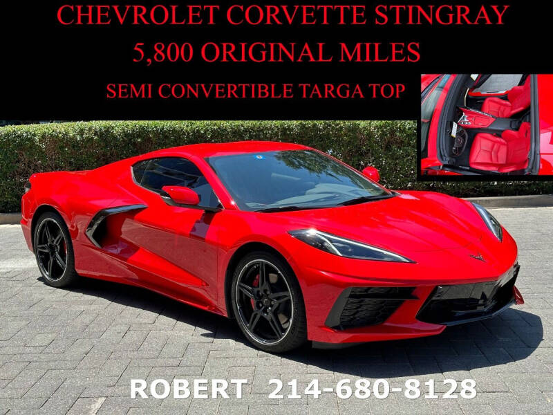 2020 Chevrolet Corvette for sale at Mr. Old Car in Dallas TX
