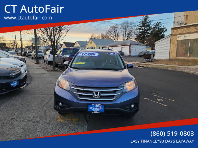 2012 Honda CR-V for sale at CT AutoFair in West Hartford CT