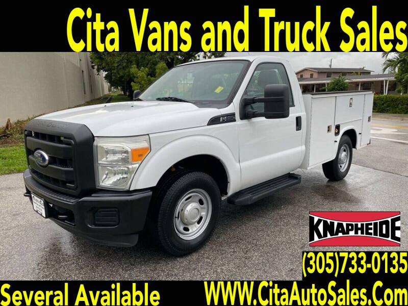 2011 Ford F250 UTILITY TRUCK for sale at Cita Auto Sales in Medley FL