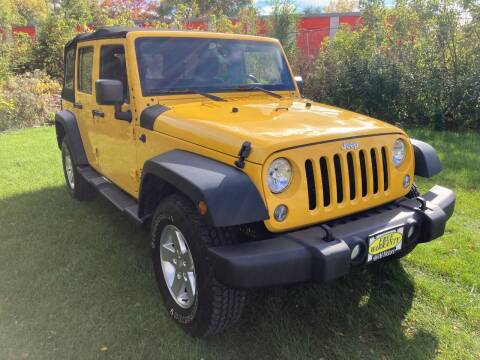 2015 Jeep Wrangler Unlimited for sale at M & M Motors in West Allis WI