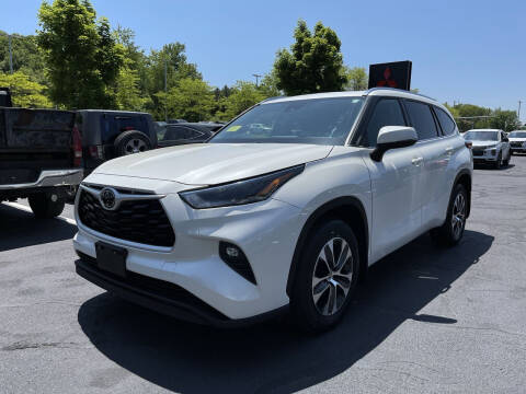 2021 Toyota Highlander for sale at Midstate Auto Group in Auburn MA